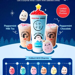 Bubble Tea Key Charm